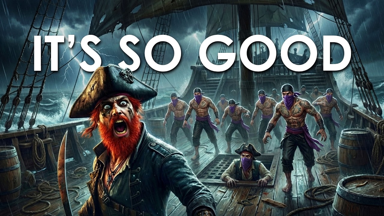 I Can't Stop Playing this NEW Pirate Survival Game!