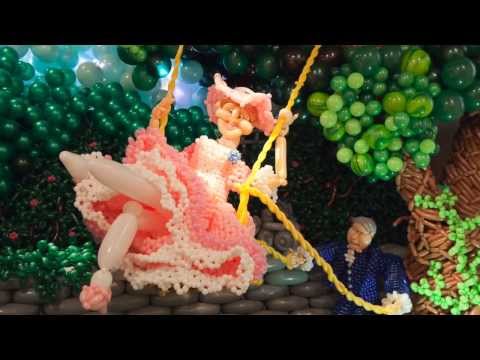 Painting with Balloons: The Swing