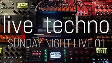 Live Techno Set | Explained (No Talking): Octatrack Digitakt Digitone 1010 Blackbox Quadrantid Swarm