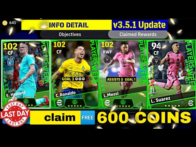 LAST DAY‼️CLAIM 600 COINS PERCUMA🆓😍💛🪙🪙🪙ESOK OFFICIAL UPDATED TERBESAR🆕😱🤯🥶❤️💥💥💥 POTW CONFIRM✅💯 MANIS2 class=