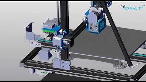 Service tutorial CR 10 V3 replace X axis motor