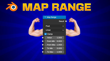 How to Use MAP RANGE in Blender Geometry Nodes