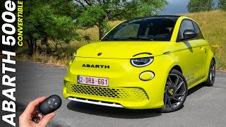 Abarth 500e 2023 | Exterior &amp; interior | Visual review | Turismo Convertible 155 hp | Fiat hot hatch