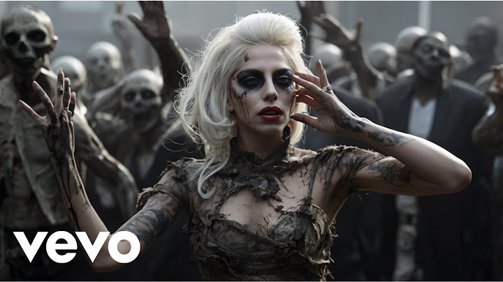 Lady Gaga - Disease (Lyrics) - ZOMBIE dance version video