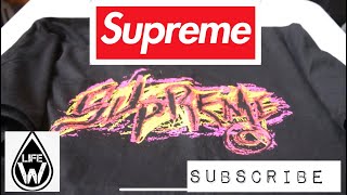 supreme scratch tee