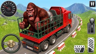 Zoo Animal Cargo Truck Simulator - Transporting Wild Animals Safely - Android Gameplay screenshot 1