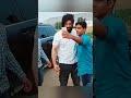 Rocking star yash fans gathered at road yash kgfchapter2 shorts 