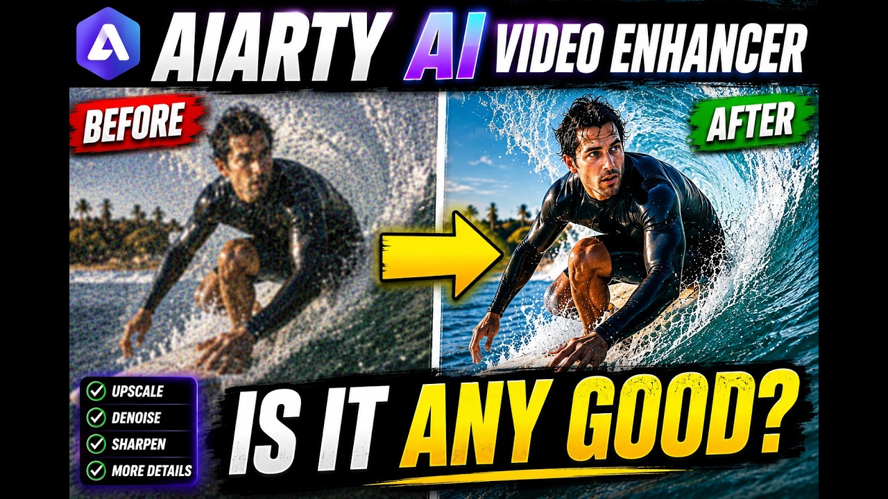 Aiarty AI Video Enhancer vs Reality: Real-World Testing