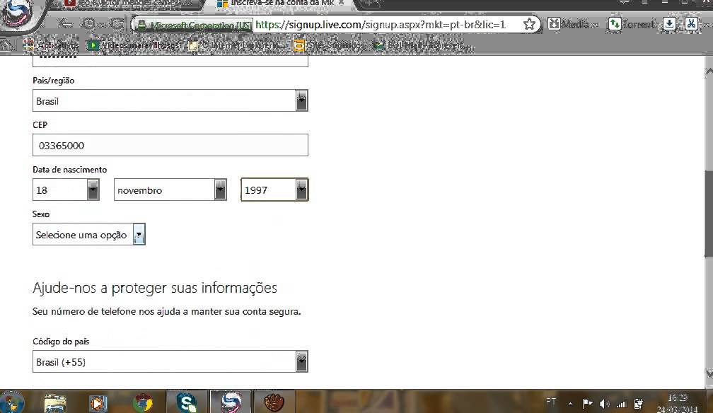 como criar uma conta na microsoft YouTube
