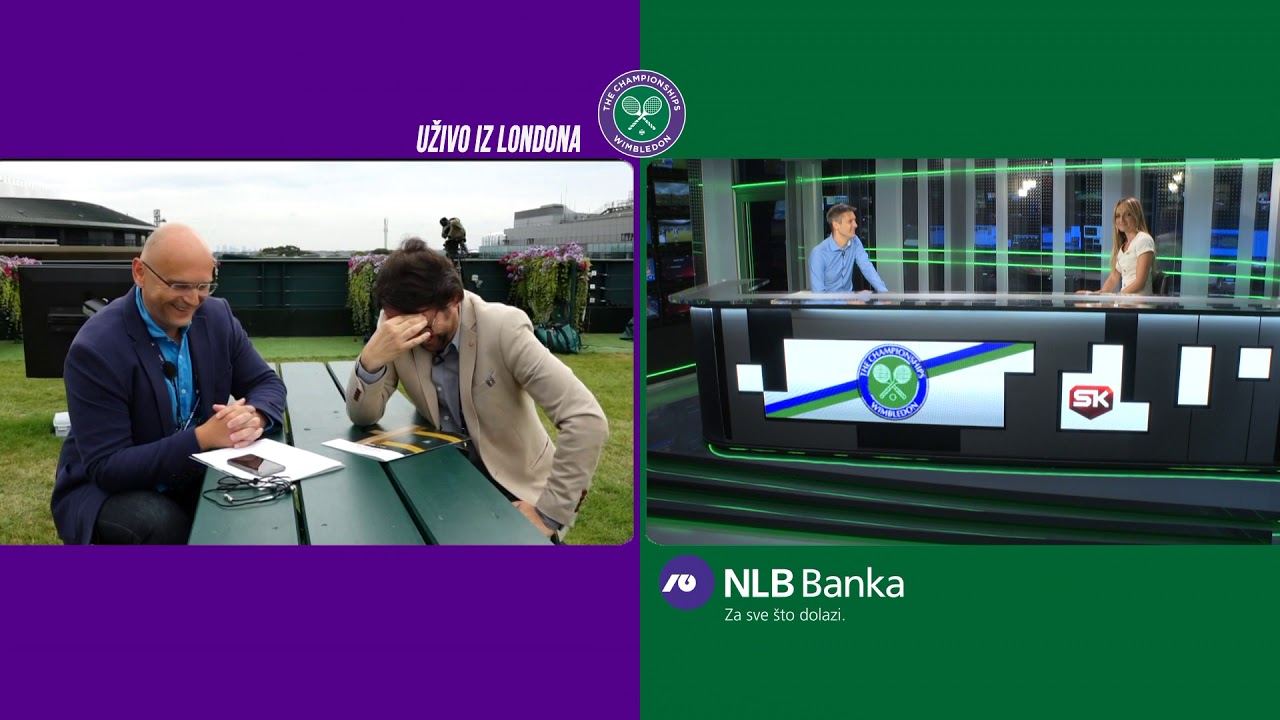 Kad Zakaže Komunikacija na Liniji Beograd - London | Wimbledon 2019. | Smešna Strana Sporta