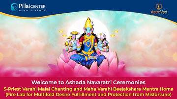 5 Priest Varahi Malai Chanting and Maha Varahi Beejakshara Mantra Homa 19.07.2021