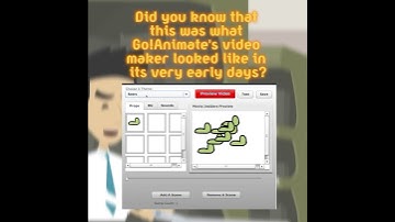 Go!Animate early video maker AND unreleased theme?
