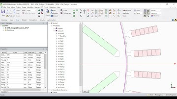 Quick modelling of V type IPM motor using scripting in ANSYS Maxwell