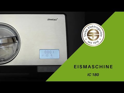 Steba Eismaschine mit Kompressor IC 180
