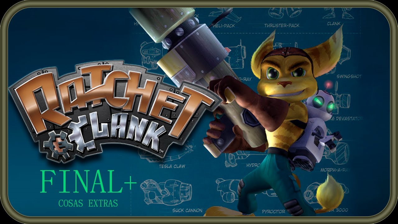 LA SAGA RATCHET AND CLANK. RATCHET AND CLANK (PS2) FINAL DREK VOY A POR