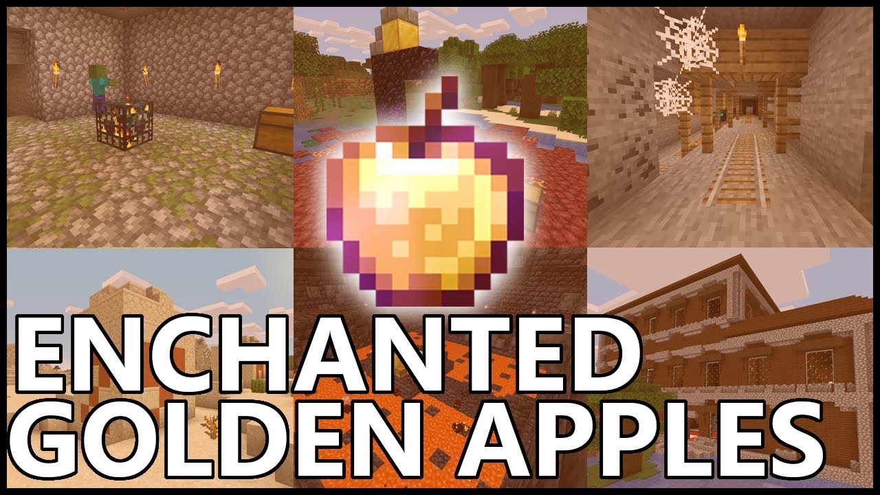 How to get enchanted golden apple in minecraft 117