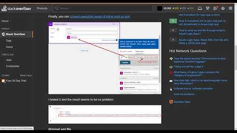 Azure Logic Apps - Parsing and manipulating XML by converting to JSON first