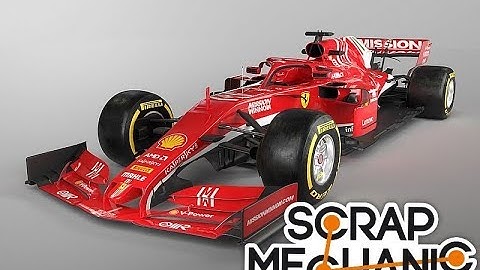 Scrap Mechanic - Piston Powered F1 Race Car