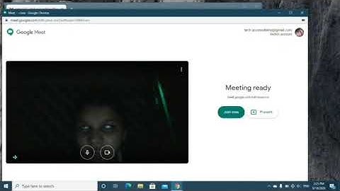 how to gmail with google meet in n v d a