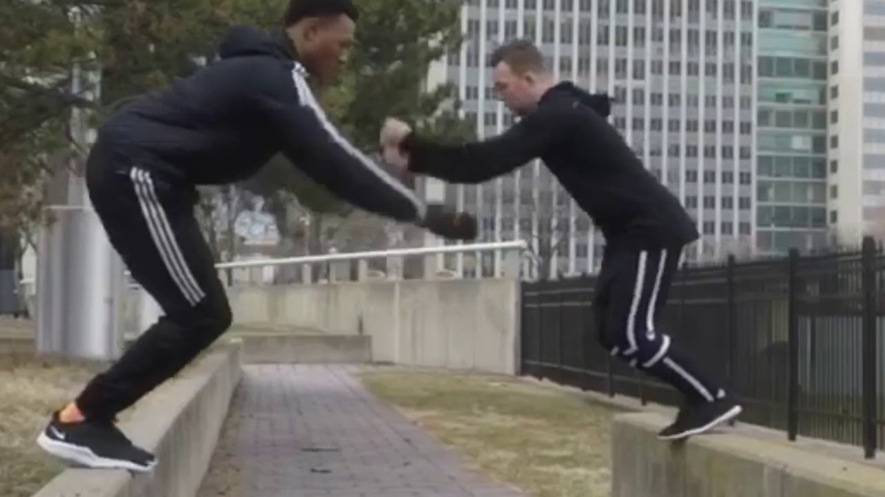 Arsenal Freerunning takes over the Michigan Parkour Spring Jam
