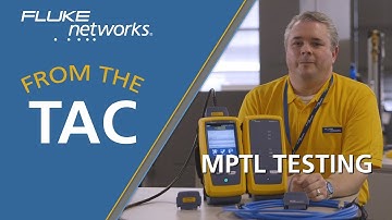 Testing a Modular Plug Terminated Link (MPTL) by Fluke Networks