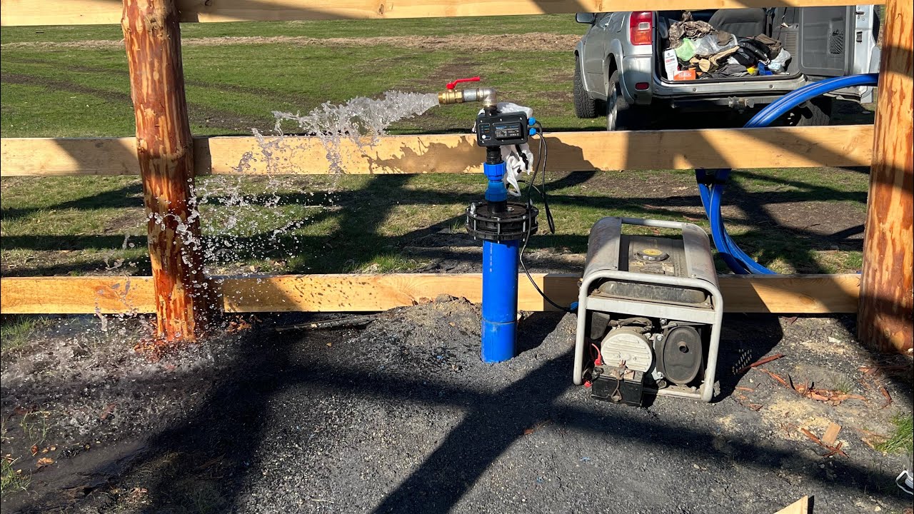 Обвязка скважины для полива участка с древесными черенками лиственных ...