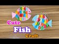 Cute fish craft  art and craft  paper crafts  easy for kids  diy  teacher crafts ideas