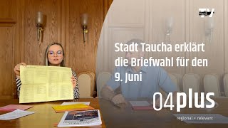 Wahlaufforderung der Stadt Taucha