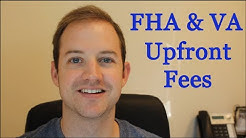 FHA & VA Upfront Fees 