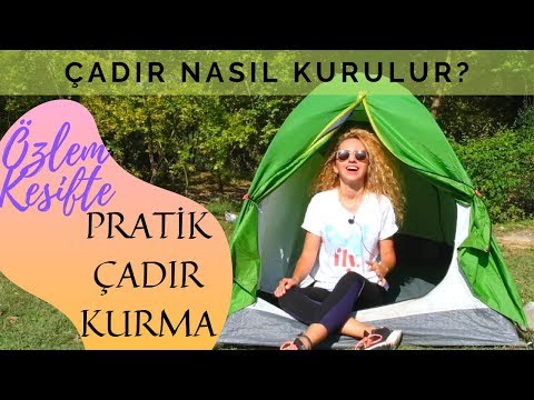 ÇADIR NASIL KURULUR? | Arpenaz 2 Pratik Kamp Çadırı Kurma Taktikleri