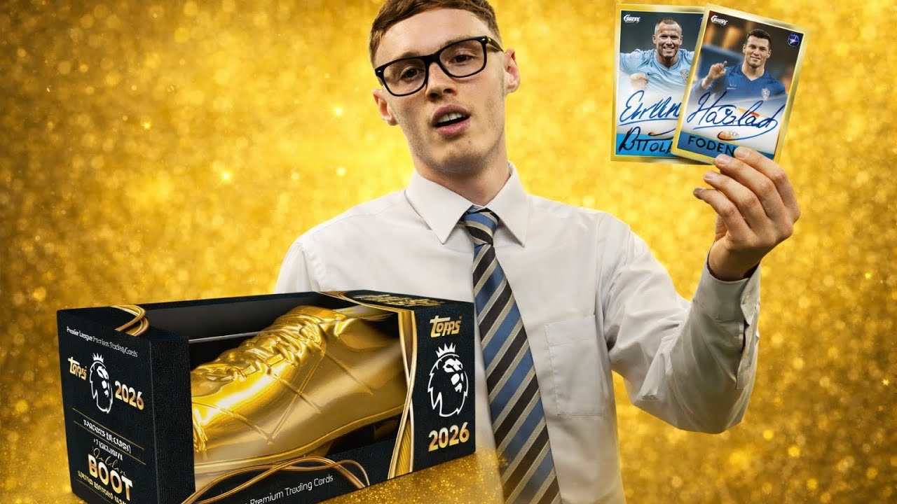 2025-26 TOPPS Premier League Bota de Oro UNBOXING