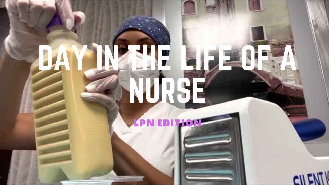 Day / shift in the life of a nurse | LPN Edition - YouTube