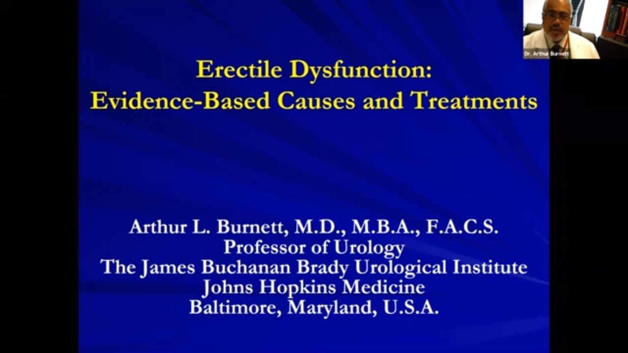 Erectile Dysfunction | Evidence Based Causes and Treatments Webinar