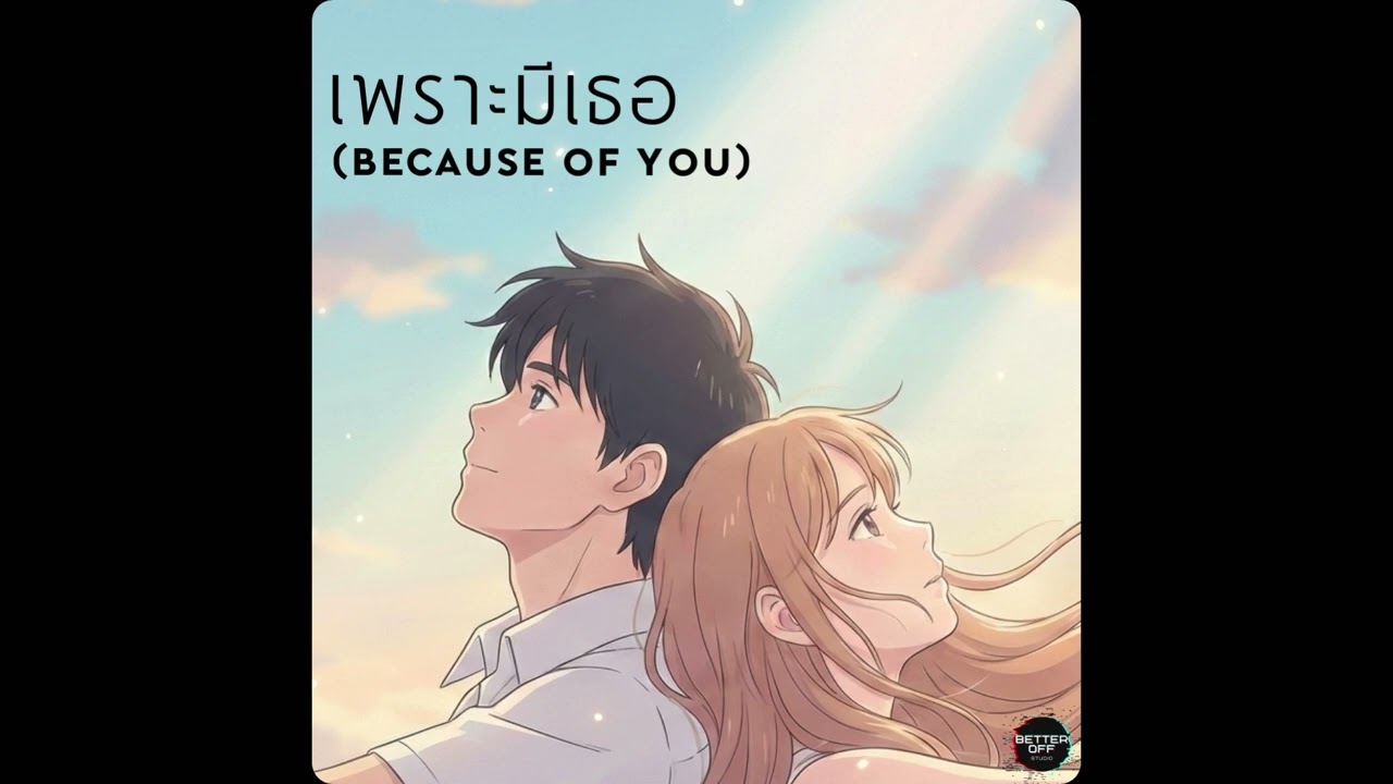 BETTER OFF STUDIO - เพราะมีเธอ (ฺBecause of you) [Official Audio]