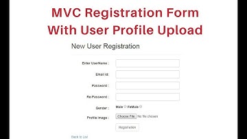 mvc registration form with database upload profile image asp net c#