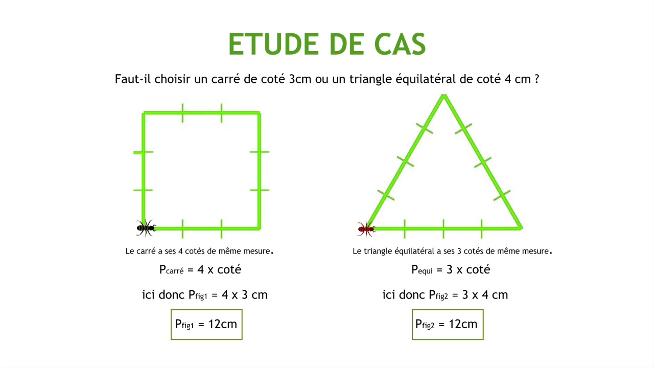 Calculer Le Périmètre D'une Figure 6ème