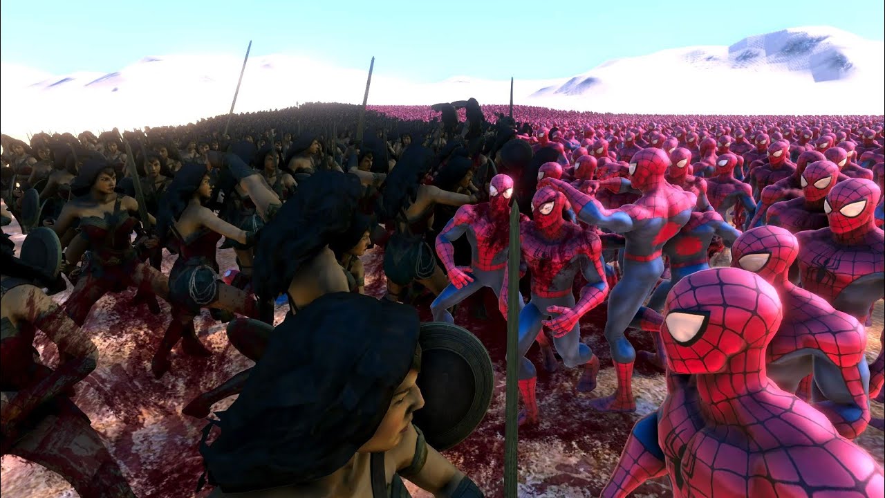 DC vs. MARVEL | EP.04 - 7.500 Spider-Man vs. 2800 WonderWoman - UEBS