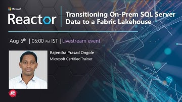 Transitioning On-Prem SQL Server Data to a Fabric Lakehouse