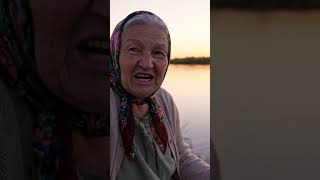 Бабушка на рыбалке  #юмор