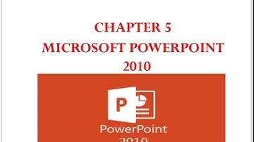 Class 5th Computer chapter 5 Microsoft PowerPoint 2010