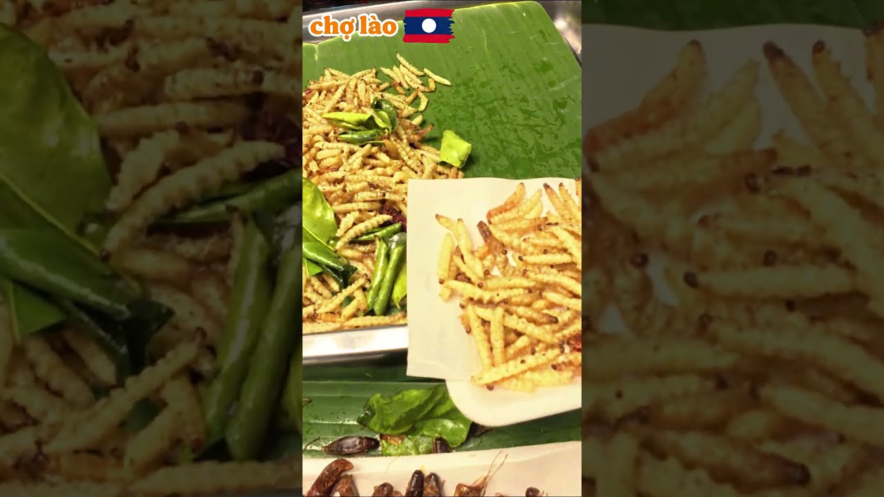 Da trâu món không thể thiếu khi đến chợ lào