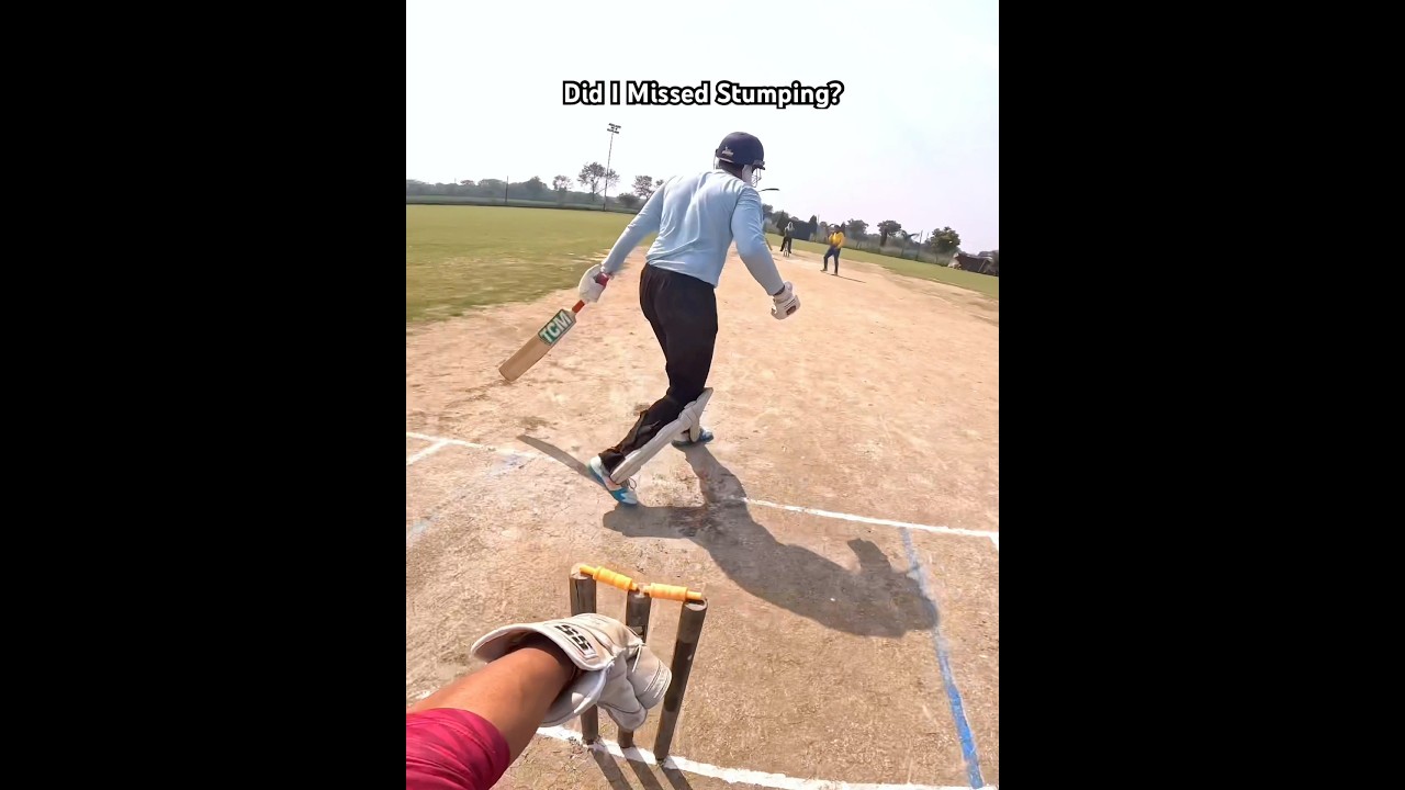 Why I missed this Stumping 😢? 