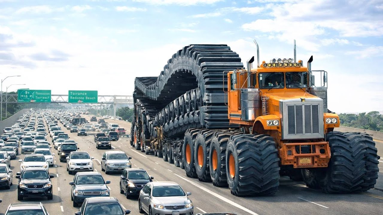 Extreme Oversize Transport at the Edge | Dangerous Heavy Haul & Giant Machines