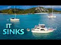 It SANK to the Bottom in 15 Feet of Ocean - Bahamas Live Aboard Boat Life | Ep.74