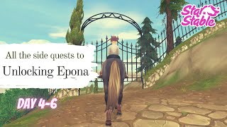 [OLD] ALL THE SIDE QUESTS TO EPONA 🌸 Day 4-6 || Star Stable Online