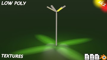 Street light(part 2) | CGTrader