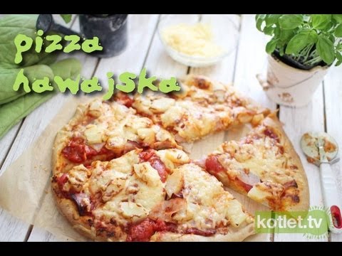 Wideo: Pizza Z Szynką I Ananasem