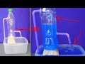 How to Make  - Non stop water pump without electricity using waste plastic bottle at home | Volcano