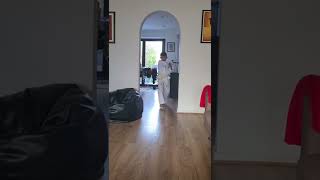 moving forward : inner block in front stance