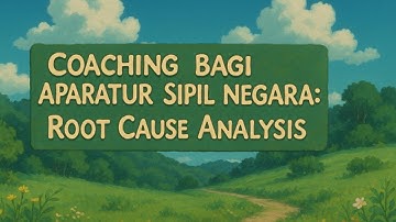 Video Pembelajaran Coaching Root Cause Analysis
